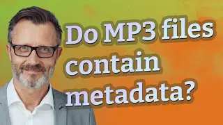 Do MP3 files contain metadata?