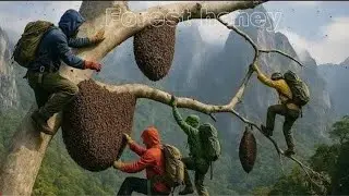 Bắt Tổ Ong Đá Cực Kỳ Nguy hiểm 