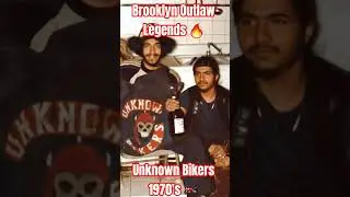 🔥 Unknown Bikers M.C. Brooklyn 1970's | RIP Feo 🕯Outlaw Motorcycle Legends #unknownbikers #nyc #mc