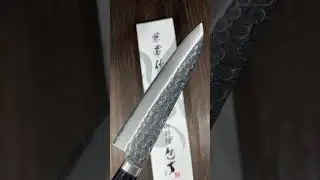 Kanetsune KC-940 VG1 Stainless Hammered JChef's Gyuto Knife 180mm [White Package]