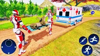 Doctor Robot 3D Animal Rescue Simulator - Emegency Ambulance Van Driver - Android Gameplay