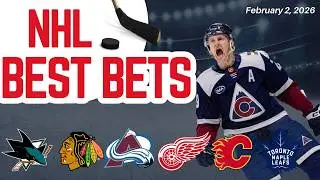 NHL Best Bets | Sharks vs Blackhawks | Avs vs Red Wings | Leafs vs Flames | Best Hockey Picks