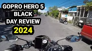 GOPRO HERO 5 BLACK REVIEW 2024 | No edit | AV Motovlog