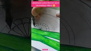 New idea😃How to do mandala|Mandala patterns easy to draw| #artistsayani #art #shorts #mandala #viral