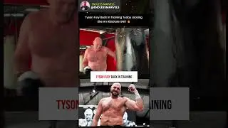 Tyson Fury Back in Training Looks Sharp 🔥 #boxing