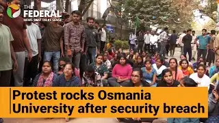 Osmania University students protest security breach at girls hostel | The Federal
