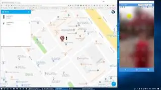 Real time location tracking with firebase:Android client
