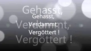 B&ouml;hse Onkelz - Gehasst Verdammt Verg&ouml;ttert (lyrics)