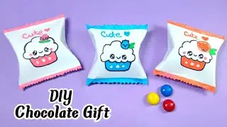 DIY Paper Chocolate Gift Idea.