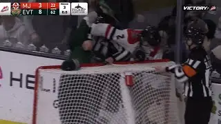 WHL Fight & heated moments 1/14/26