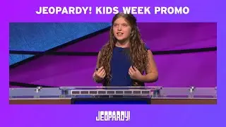 Jeopardy! Kids Week Promo | JEOPARDY!