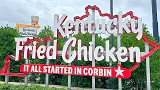 ORIGINAL Kentucky Fried Chicken Restaurant and Harland Sanders MUSEUM  in Corbin, Kentucky