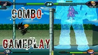 Madara Combo Gameplay - Bleach vs Naruto 3.2