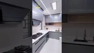 Modern Kitchen Reveal with Matte Silver Kitchen Cabinets - KBIS 2025