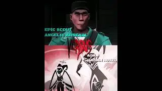 Epic Scout VS Adam | #edit #1v1 #shorts #tf2 #hazbinhotel