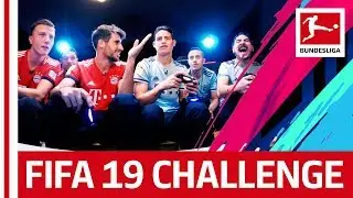 FC Bayern M&uuml;nchen - EA FIFA 19 Challenge - James & Thiago vs. Gnabry & Martinez