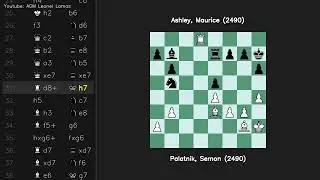 Принятый ферзевый гамбит Palatnik Semon 2490 vs Ashley Maurice 2490