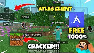MINECRAFT ATLAS CLIENT 100% WORKING ON CRACKED MINECRAFT