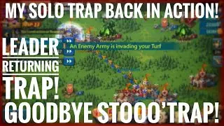 MY SOLO TRAP BACK IN ACTION! - BYE STOOO TRAP - MATIERIAL MADNESS OPENING - Lords Mobile Gameplay