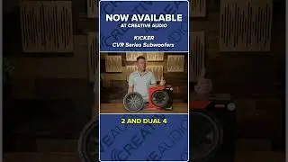 Kicker NEW CompVR Series Subwoofers are NOW AVAILABLE | New at Creative Audio