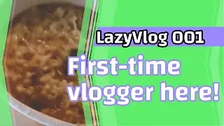 LazyVlog 001 - First-time vlogger here! [Game dev Vlog]