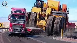 Dangerous Truck & Heavy Equipment Fails | Extreme Oversized Transport #1