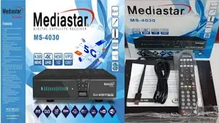 Mediastar MS 4030 Real 4K UHD Receiver Unboxing || Mediastar 4030 4K 