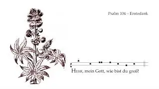 Psalm 104 &ndash; Wochenpsalm Erntedankfest