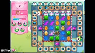 Candy Crush Saga Level 6654 No Boosters