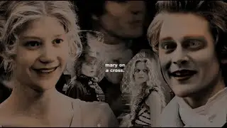 Alice & the Hatter | mary on a cross. (AU)