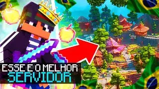 DESCOBRIR O MELHOR SERVIDOR DE MINECRAFT ONLINE BRASILEIRO de 2026 para MINECRAFT JAVA e BEDROCK