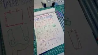 12+ Cute Hand-Drawn Paper Note Ideas | Journals & Planners | Doodles #shortvideo #ytshorts #shorts