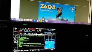 Z60A, KOSOVO EUROPE, 18MHz, RTTY, Worked by HL2WA