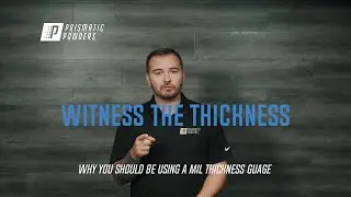 Prismatic Powders | Witness The Thickness (Using a mil thickness gauge to check your work)