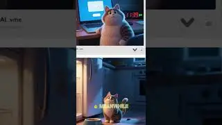 Work-life balance_ Never heard of her. #trending #facts #funny #furry #cat #cute