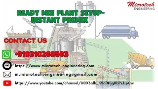 Instant Juice Mixes Plant| Instant Mixes| Ready Mixes Plant Setup| Premixes| tea primix plant setup
