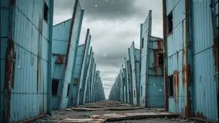 Blue Wall Lost Dystopia ✧ 432Hz Abandoned City Soundscape for Deep Healing Sleep & Anxiety Relief