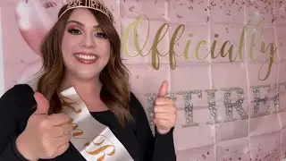 Retirement Party Essentials | Trgowaul Rose Gold Decorations Unboxing & Review
