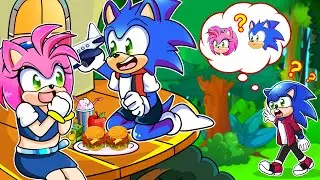 Sonic & Amy Makes Secret Rooms in a Tree House! - Sonic Animation