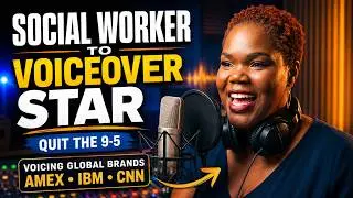 The Voiceover Chameleon: From Social Worker to Voicing AmEx, IBM & CNN | Yinka Ladiende