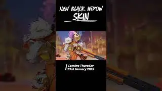 New Black Widow Skin