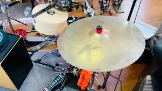 Cajon Set Up TOUR - Lp Snare - Fat Conga - Giovanni Hidalgo Bongos - Zildjian K Ride