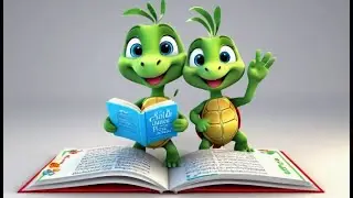 Three Baby Turtles Say A B C | Alphabet Song for Kids | Fun Learning Rhyme with Rhyme Zoo