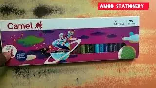 camel oil Pastel 25 shades review | oil Pastel colour review