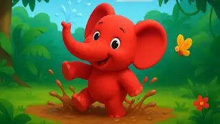 Little Red Elephant: A Whimsical Jungle Adventure!