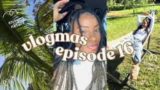 vlogmas ep. 16 | road trip reflections, planning content, anxiety tools & finding peace in nature