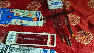 #unboxing doms  drawing tools  drawing Bruce 