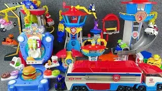 10 Minutes Satisfying with Unboxing Paw Patrol super Tower & Car Collection Review Toys | ASMR