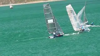 60th Anniversary 12ft Skiff Interdominion Regatta at Worser Bay Boating Club. 24-02-2020.