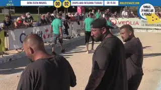 Quart DURK vs CHAPELAND : Mondial la Marseillaise &agrave; p&eacute;tanque 2020 - 31 ao&ucirc;t
